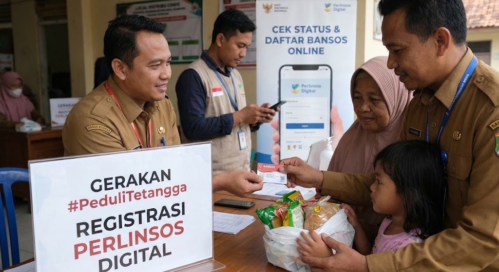 Pemerintah Kerahkan Segala Unsur agar Warga Miskin Daftar Bansos 