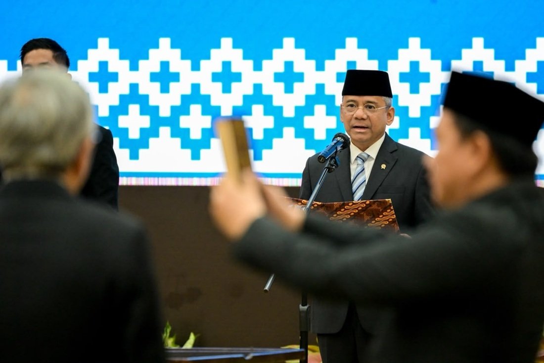 Lantik Lima Anak Buah Sendiri, Menkeu Sua Singgung soal Kotak yang Diisi
